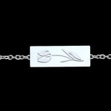 ZUUZ chain link bracelets bangles stainless steel jewelry accessories charm for women female femme braclet friendship